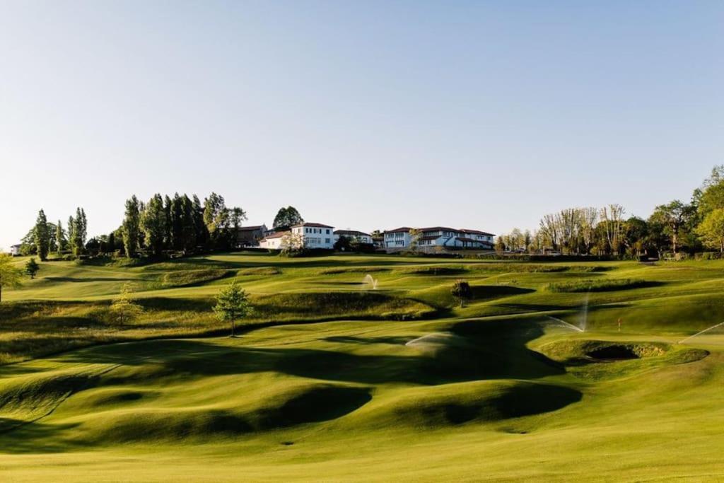 T1 Bis Avec Piscine Vue Golf Et Montagnes Leilighet Arcangues Eksteriør bilde